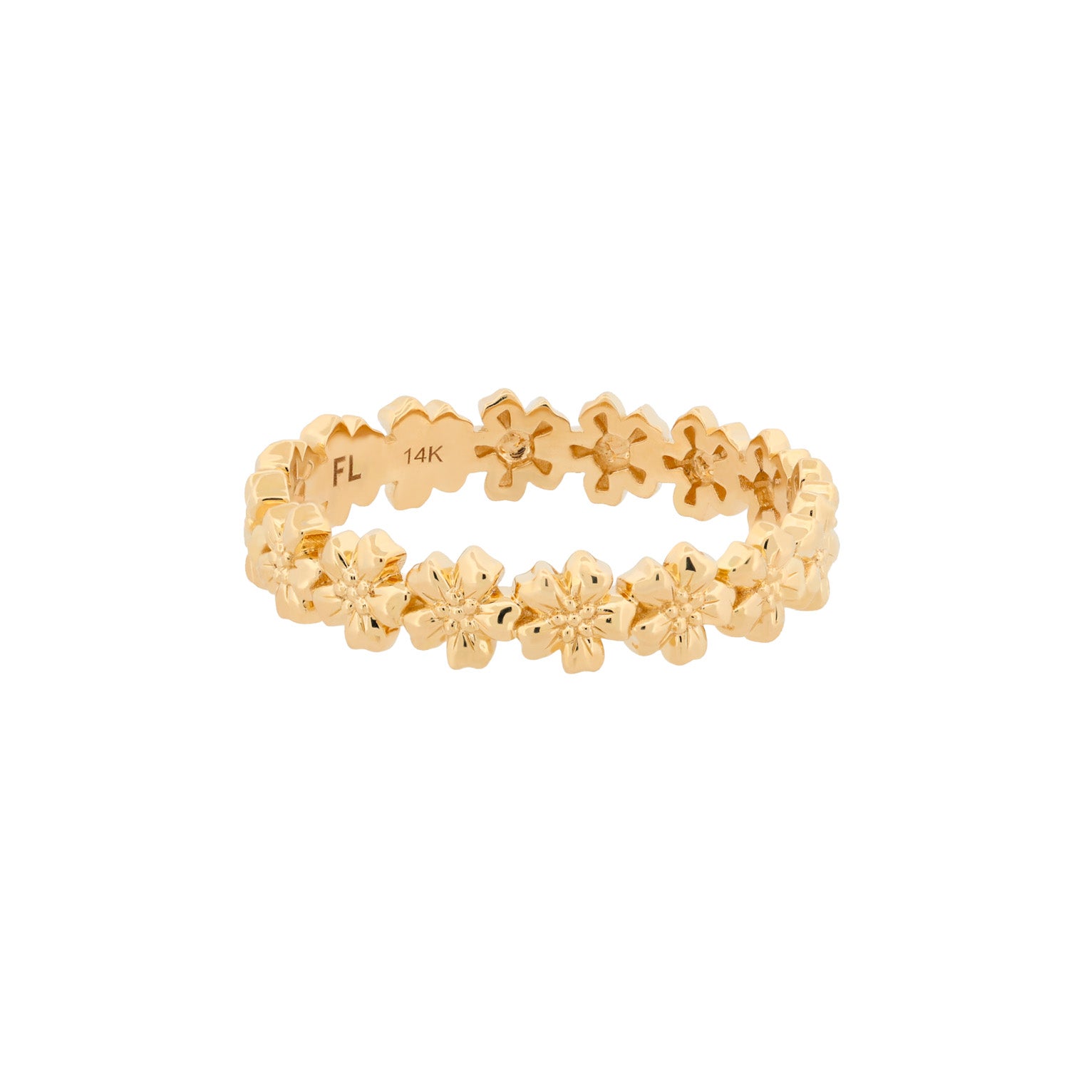 Forget Me Not Eternity Ring