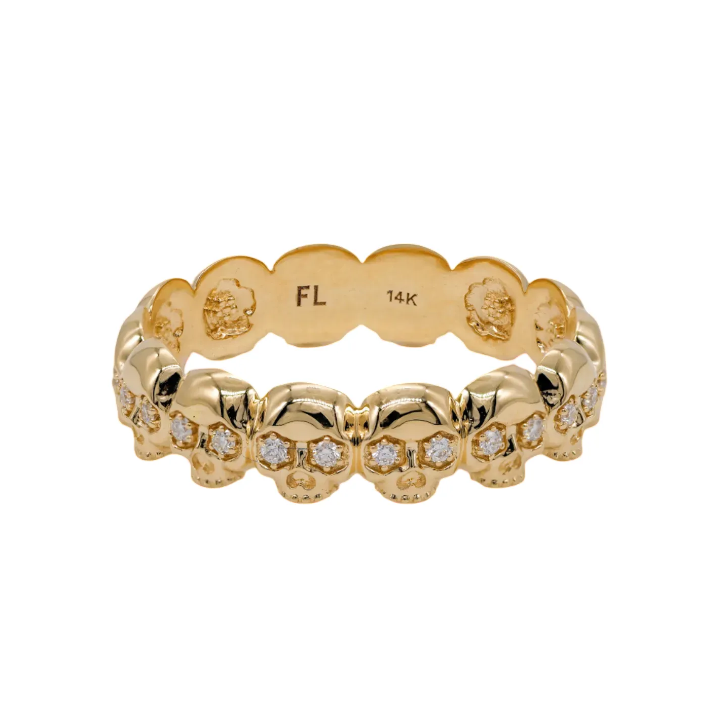 Eternity Skull Ring
