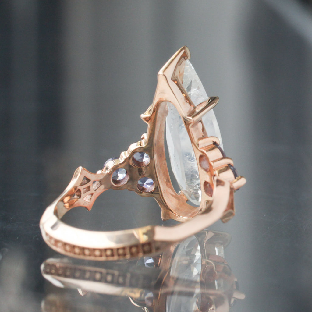Nico Ring - Sri Lankan White Sapphire