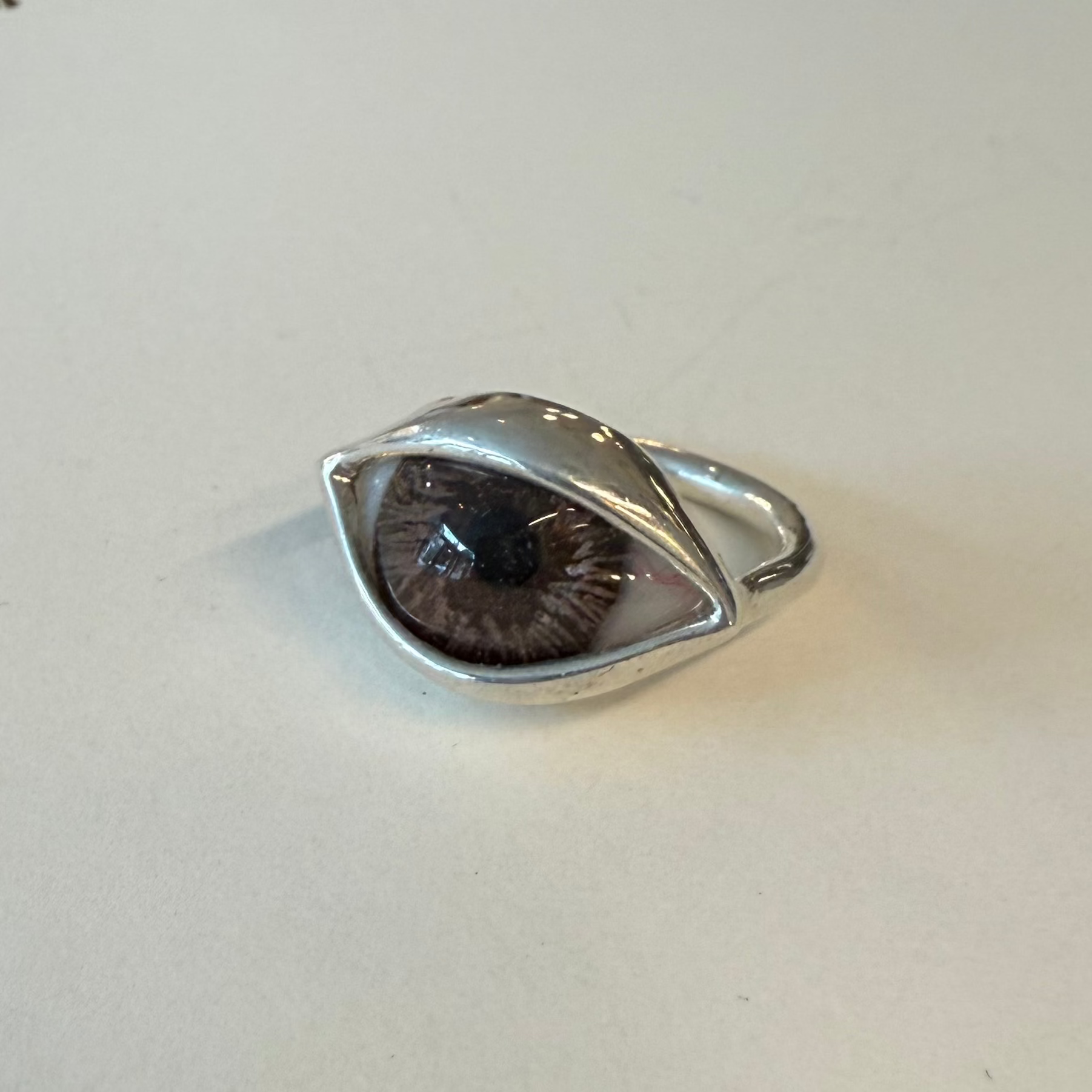 Glass Eye Ring