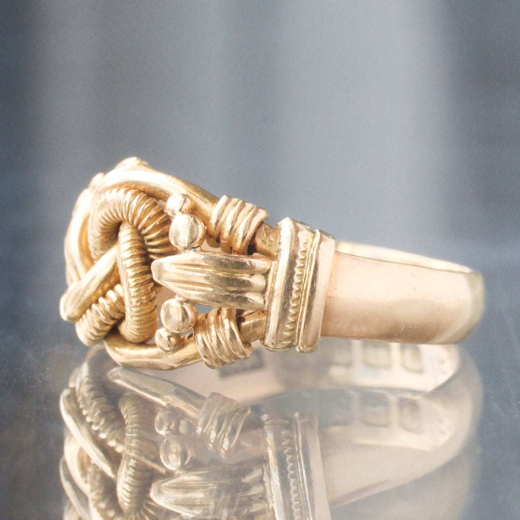 Edwardian Eternal Knot Ring