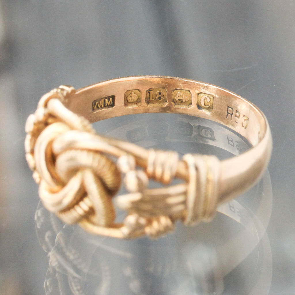 Edwardian Eternal Knot Ring