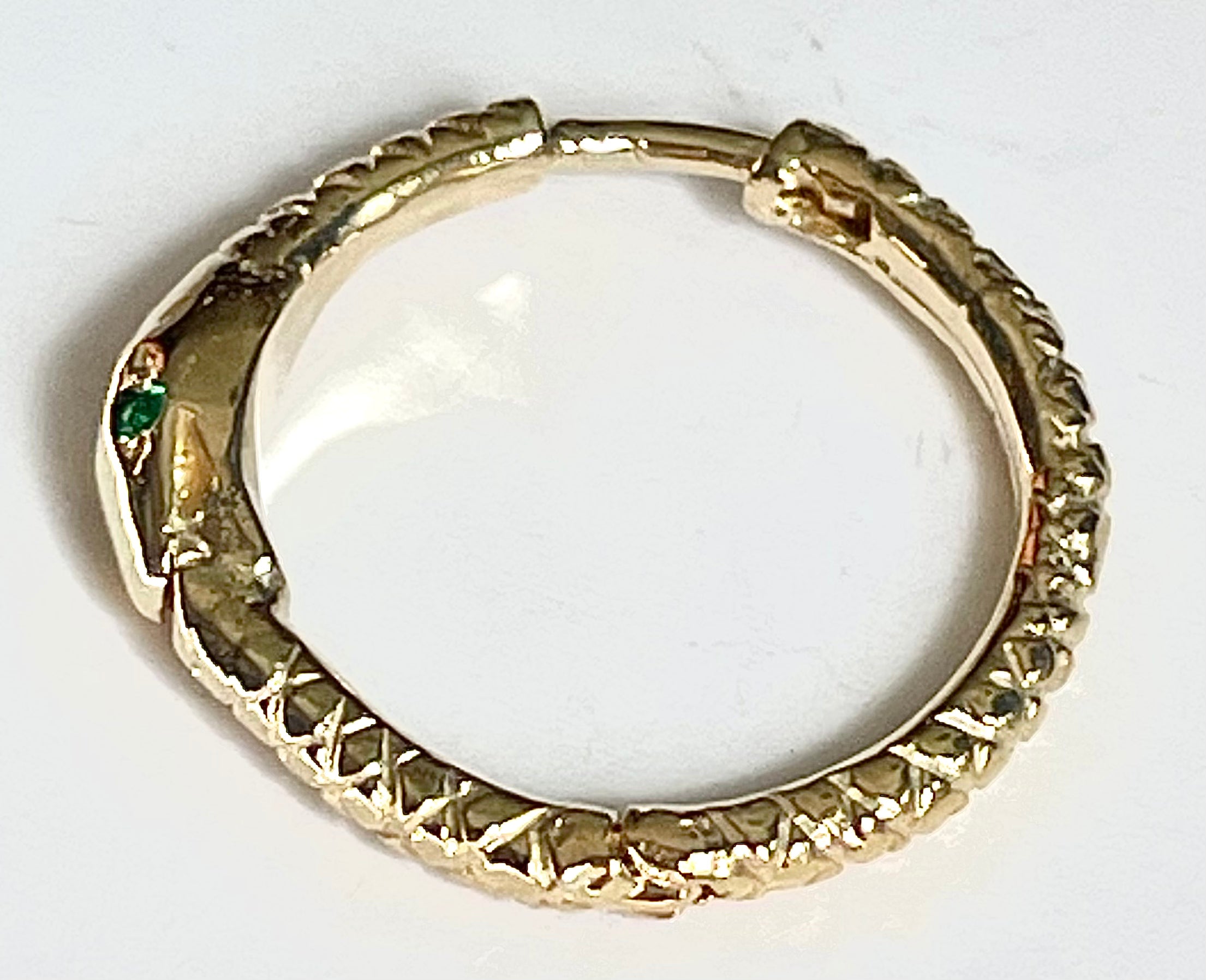 Ouroboros Snake Earring