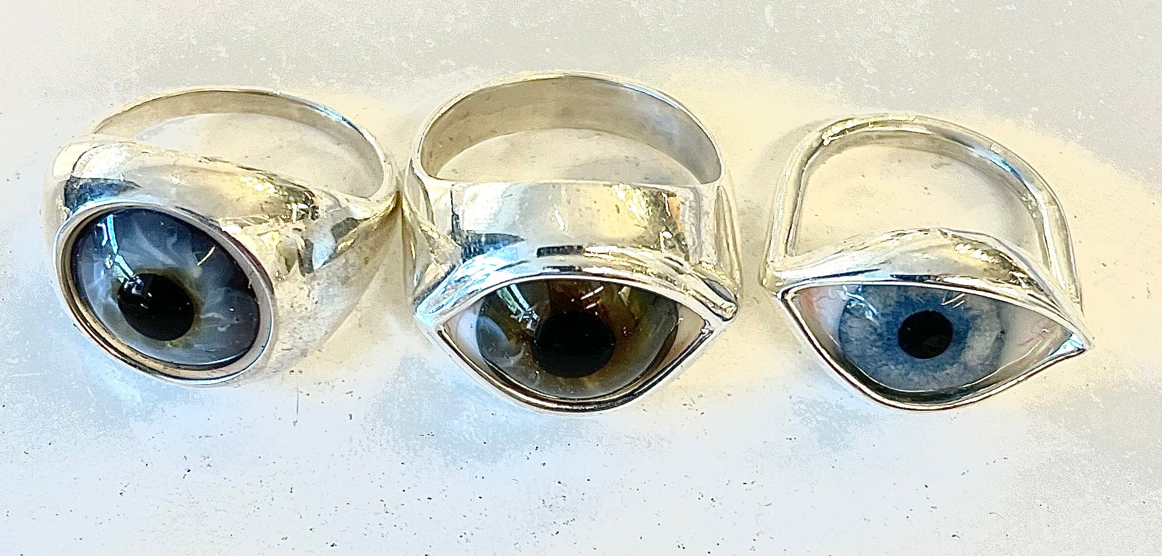Glass Eye Ring