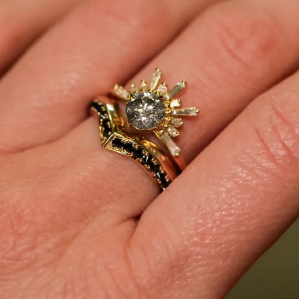 Knife Edge Hazeline Ring - Iron Maiden