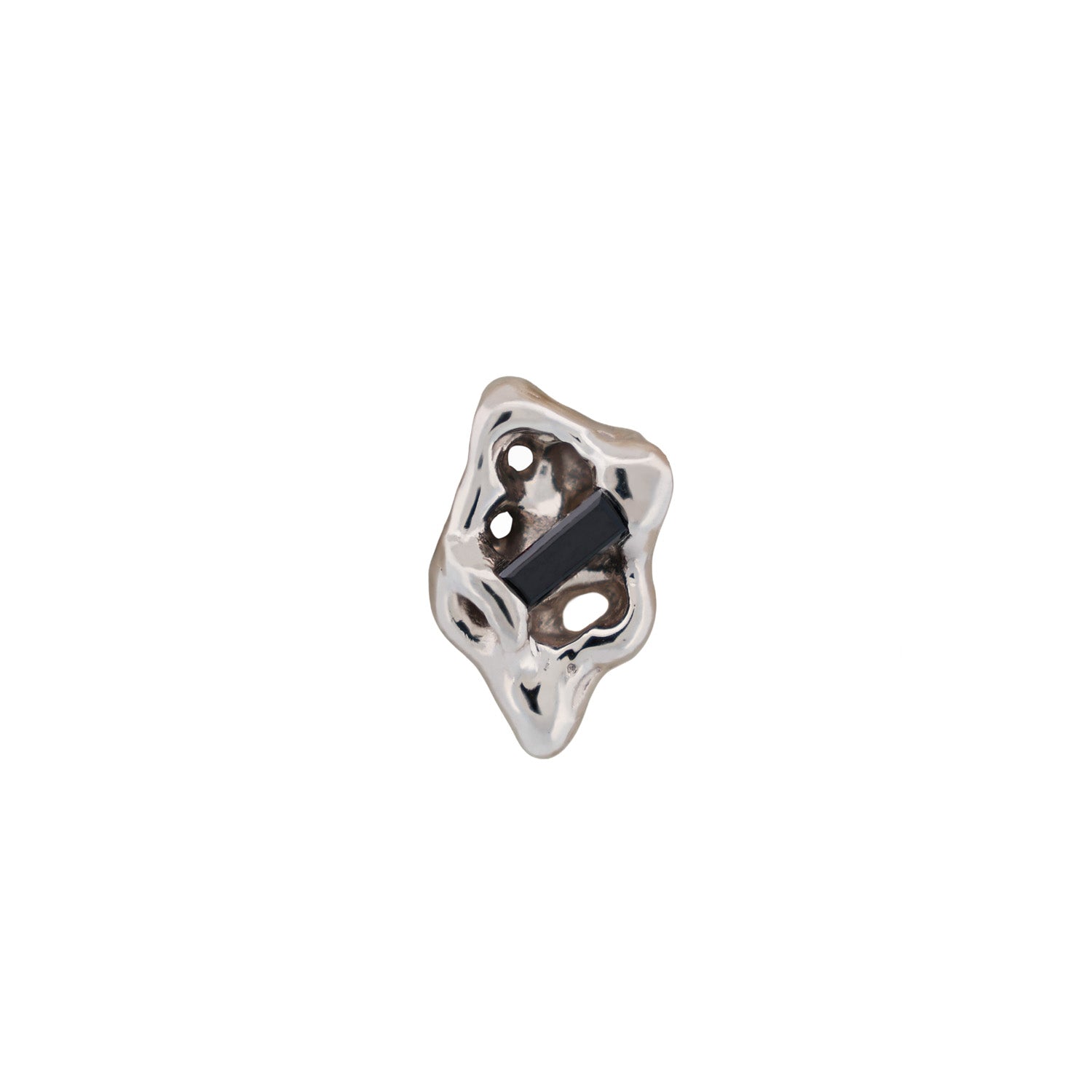 Cavity Earring - Baguette