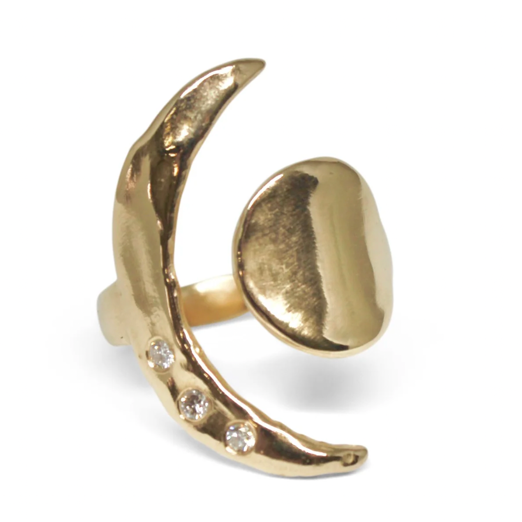 Equinox Moon Ring (G)