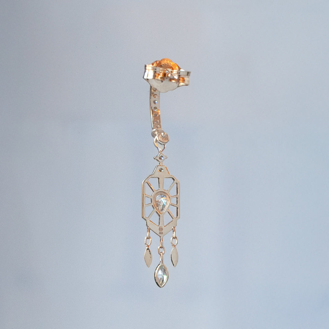 Dream Maker Hoop Earring - Diamond