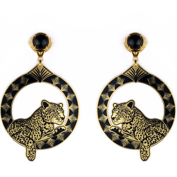 Circle of the Jaguar Earrings