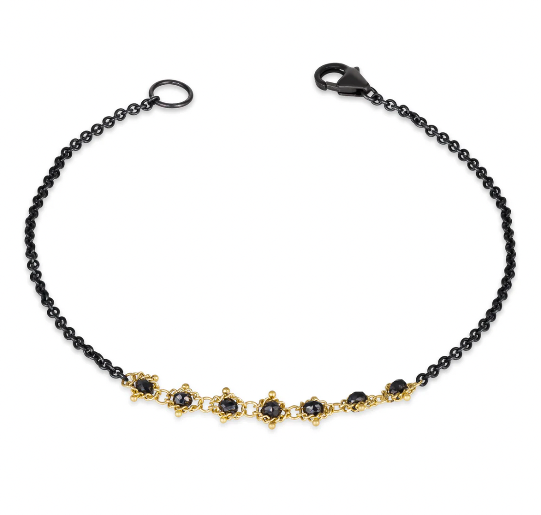 Textile Contrast Bracelet