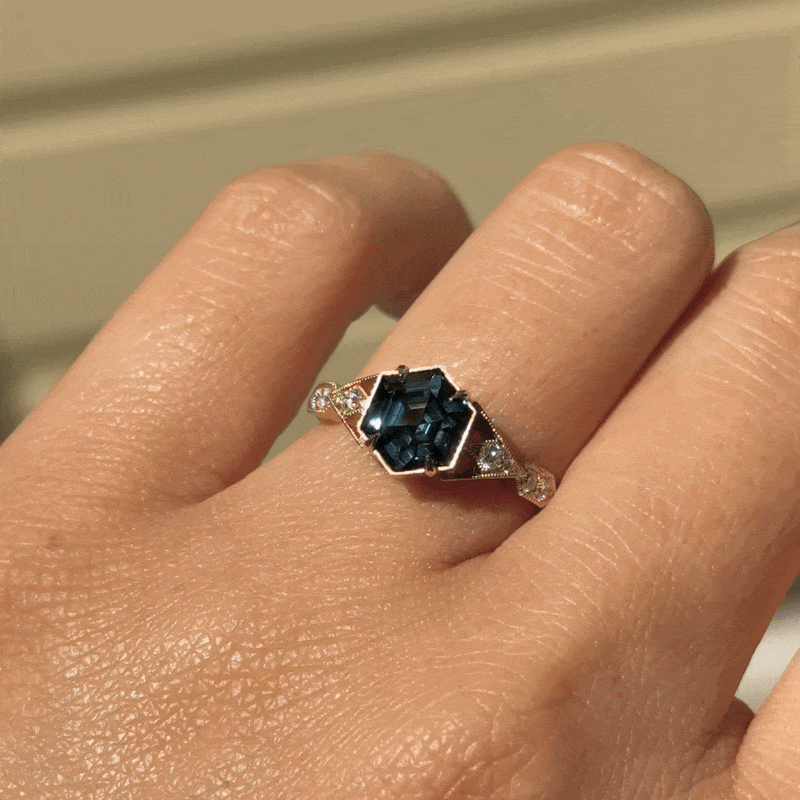 XL Casia Vestra - Ocean Teal Australian Sapphire (2.14ct)