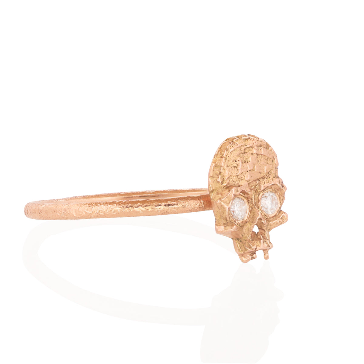 Cubist Skull Ring