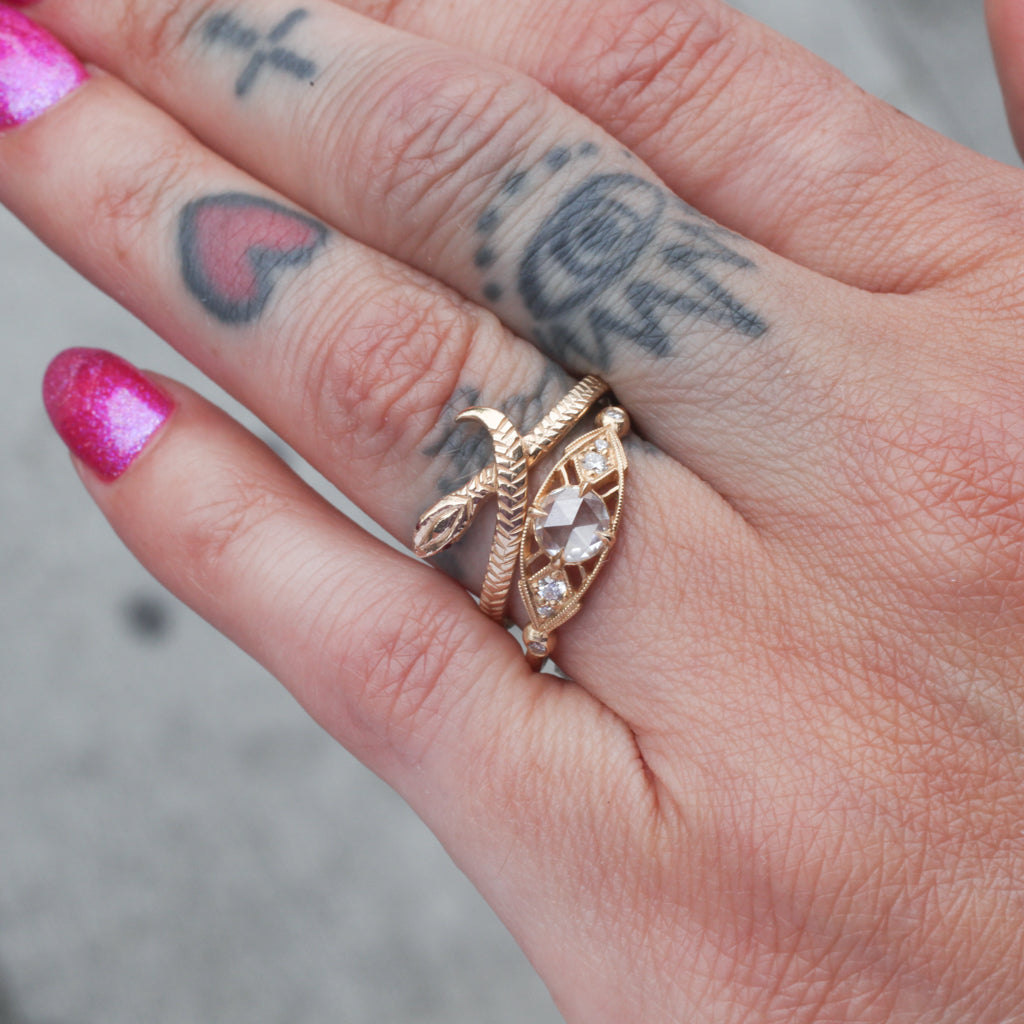 Isadora - White Diamond (5mm)