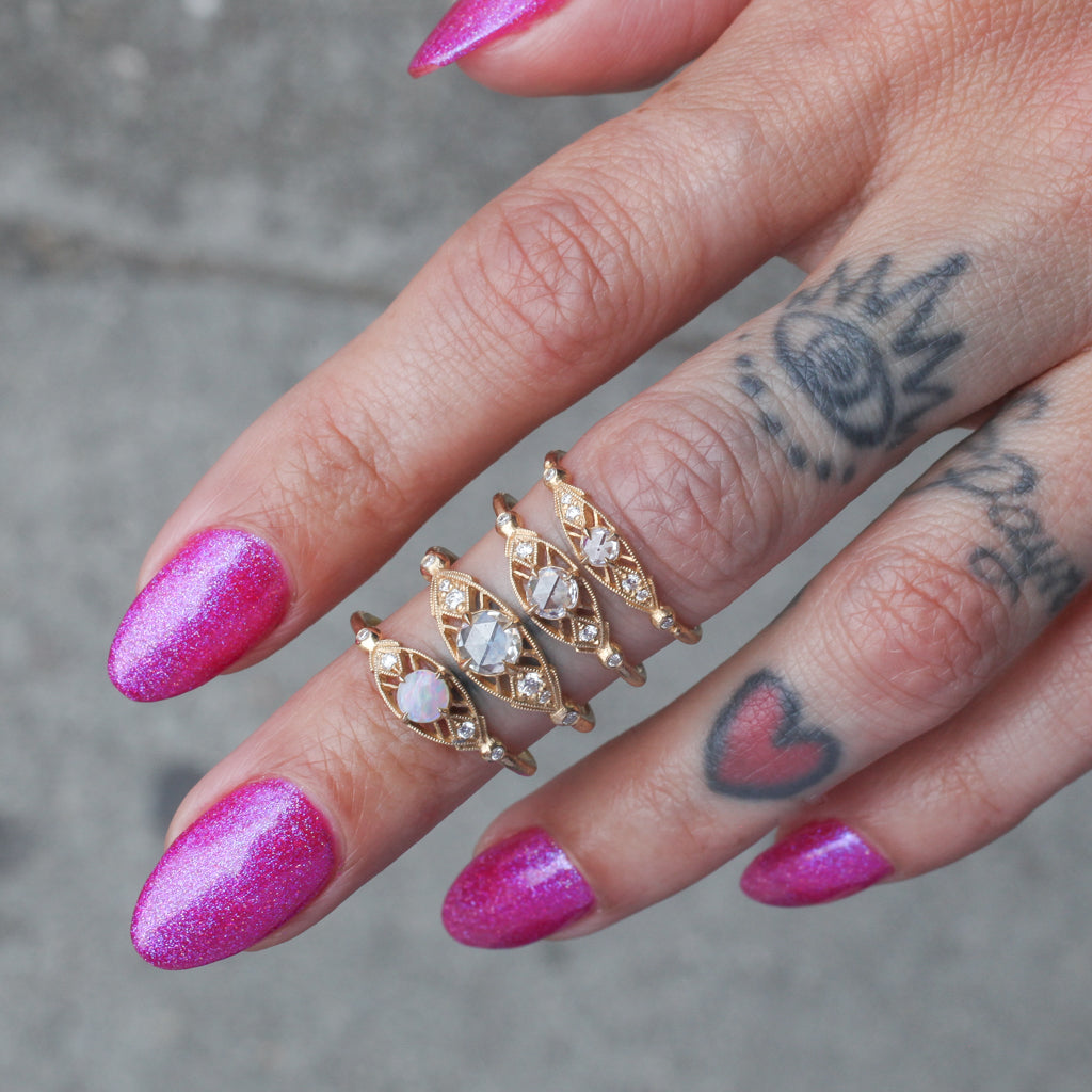 Isadora - White Diamond (5mm)