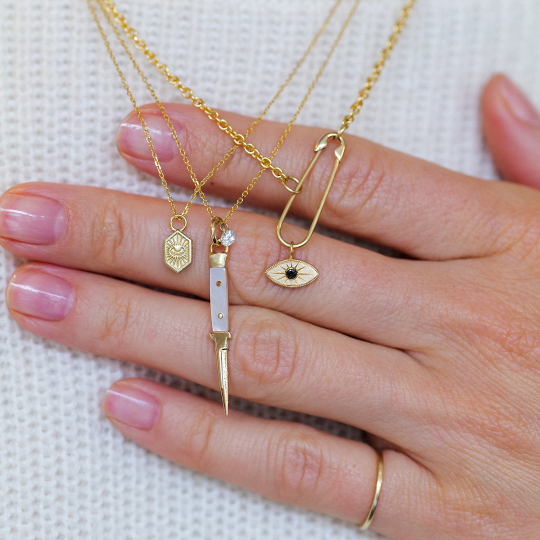 Hex Eye Charm - Classic