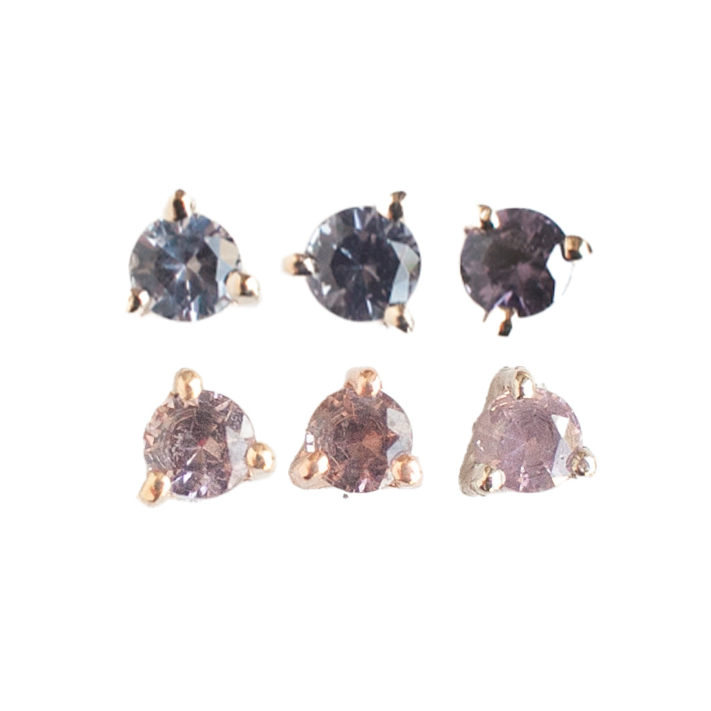 3 Prong Round - Colored (3mm)