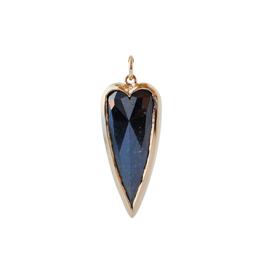 Petite Punk Heart Charm