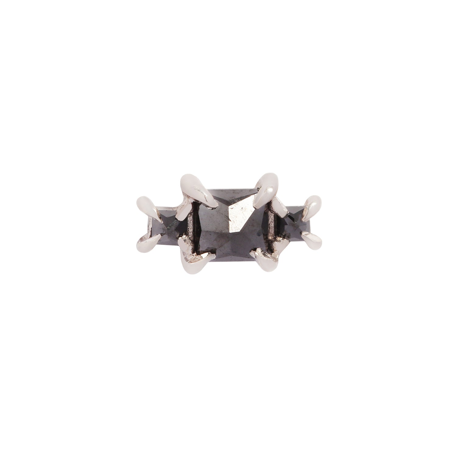 Grande Temple Earring - Colored Gems
