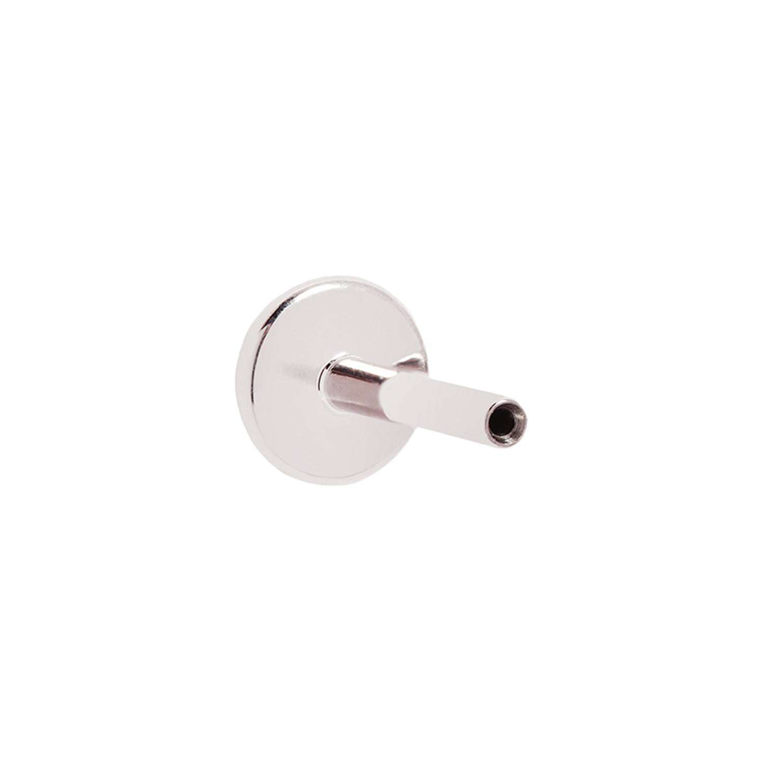 Titanium Labret - Threadless (4mm Disc)