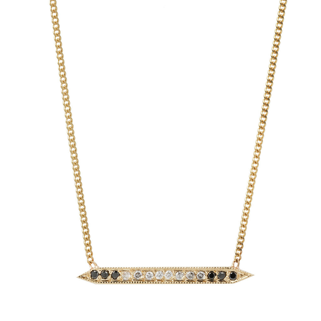 Tegla Necklace - Pavé