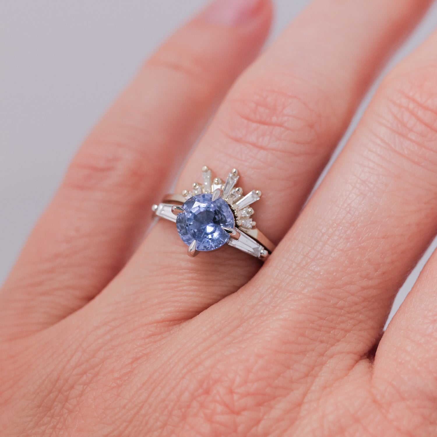 Grande Calliope - Periwinkle Blue Sapphire (2.05ct)