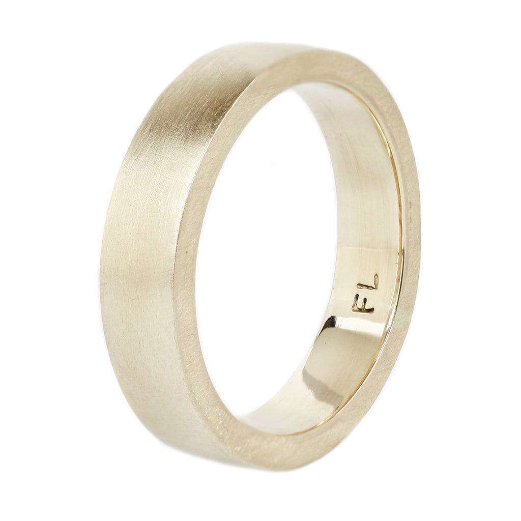 Classic Flat Band (5mm) - 18k