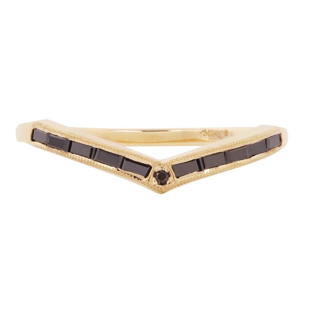 Hazeline Ring - Diamond Baguette (18K)