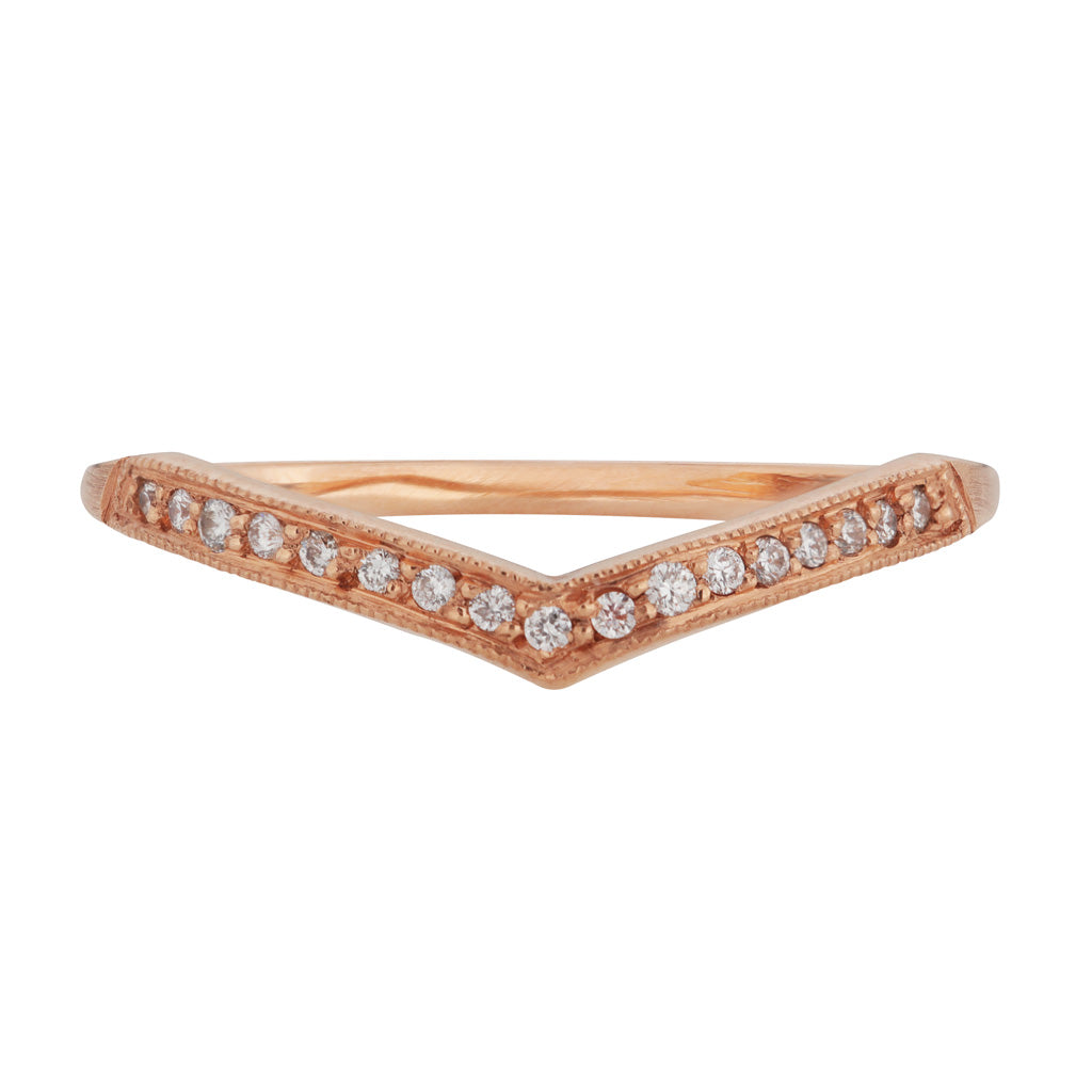 Hazeline Ring - Diamond Pavé