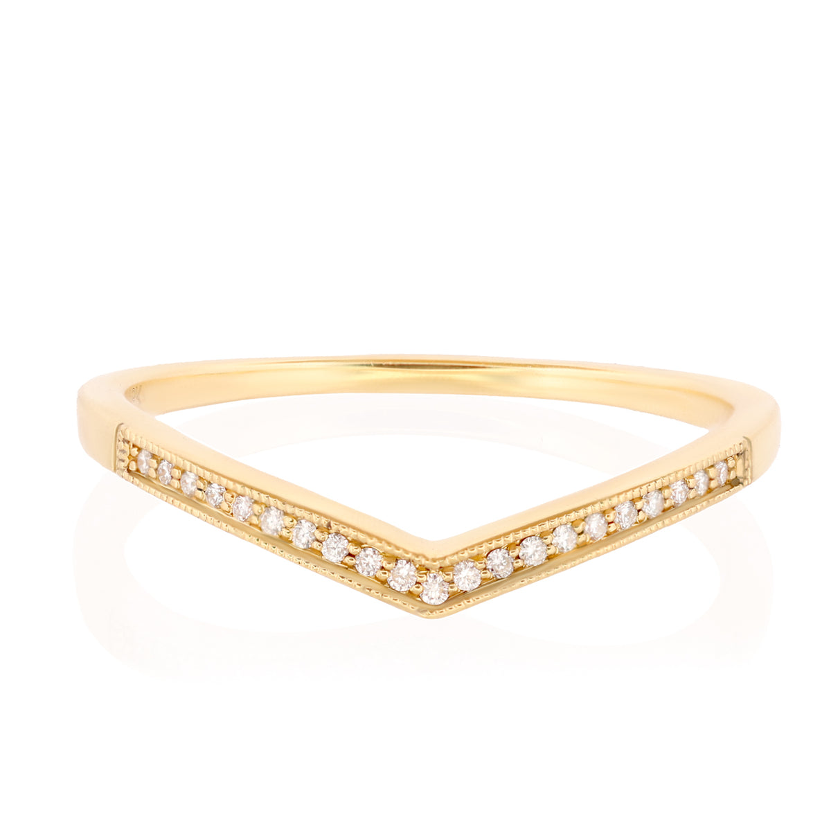 Hazeline Ring - Diamond Pavé