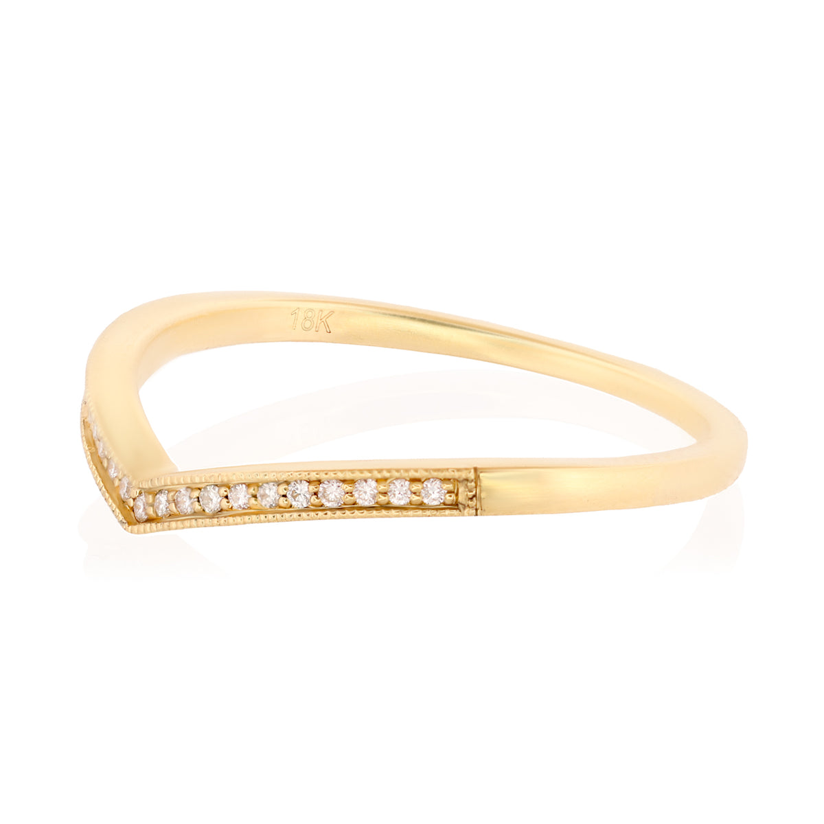 Hazeline Ring - Diamond Pavé