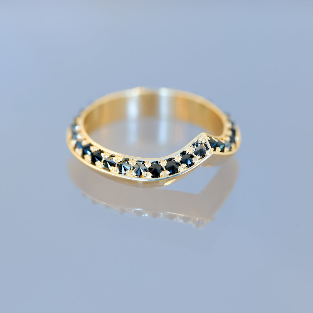 Knife Edge Hazeline Ring - Iron Maiden