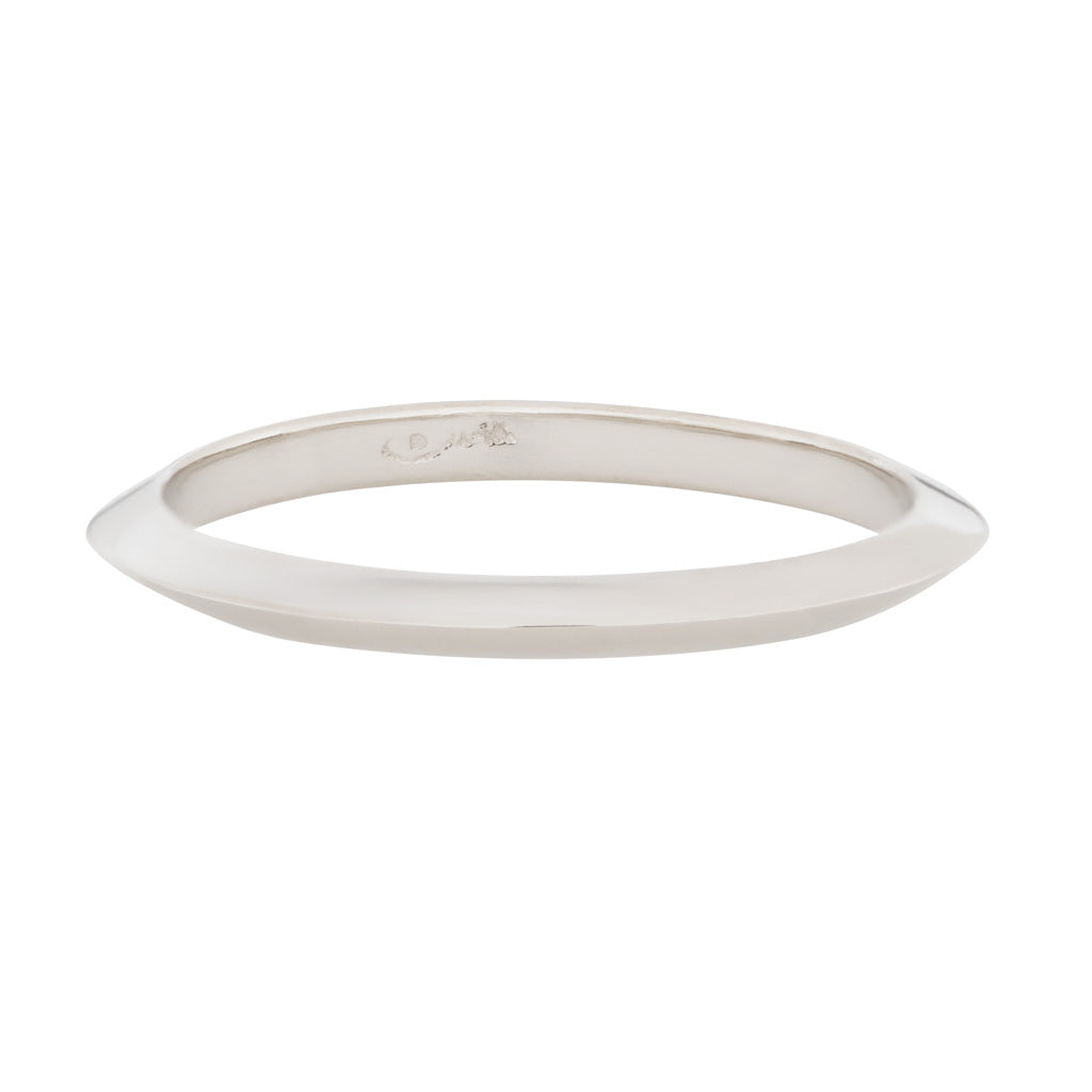 Petite Knife Edge Ring - Classic (2mm)