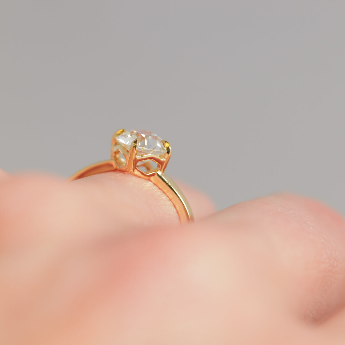 Penelope Ring - Antique Old European Diamond (1.32ct)