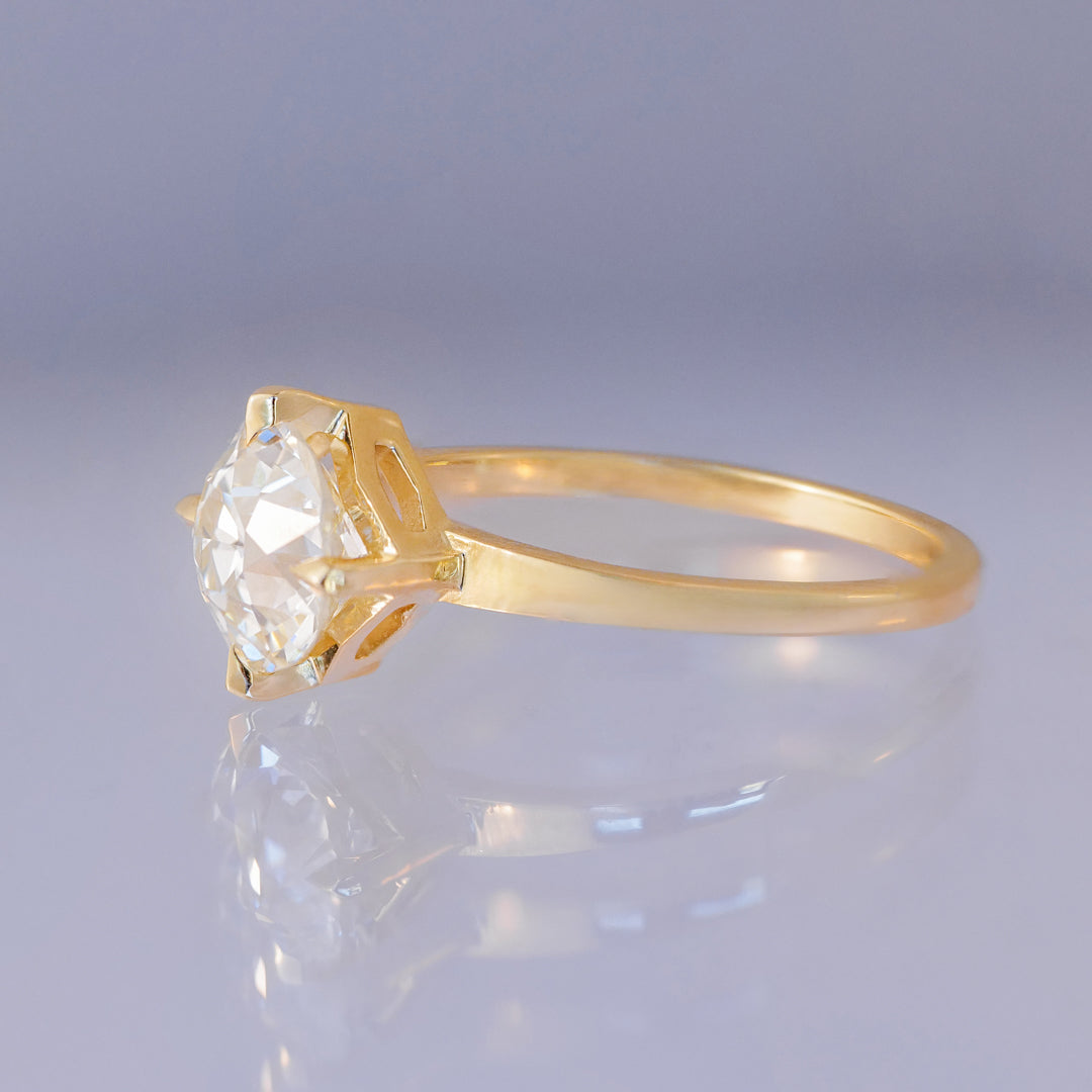 Penelope Ring - Antique Old European Cut Diamond (1.59ct)
