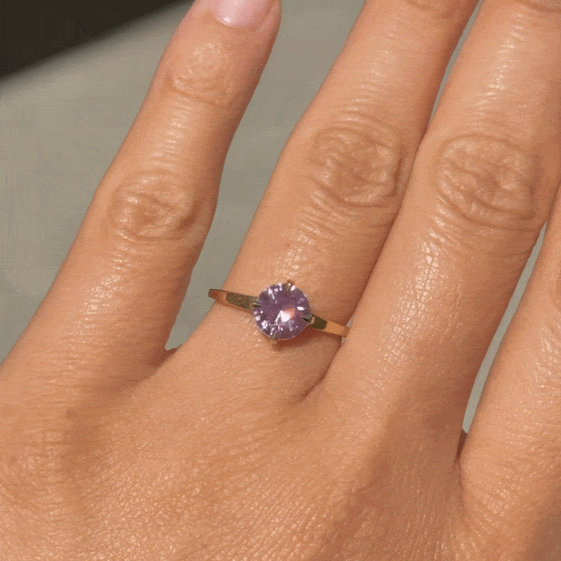 Classic Penelope Ring - Bubblegum Pink Sapphire (1.44ct)