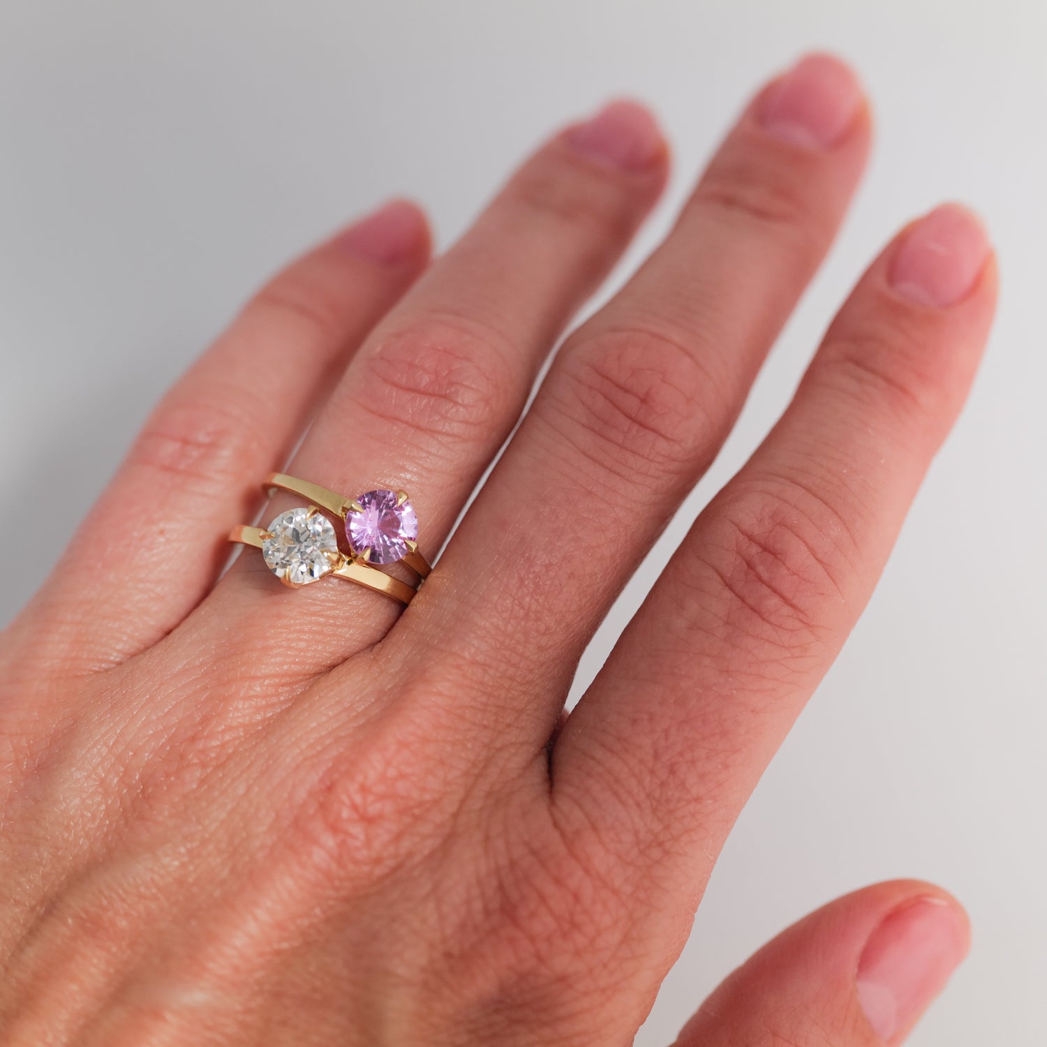 Classic Penelope Ring - Bubblegum Pink Sapphire (1.44ct)
