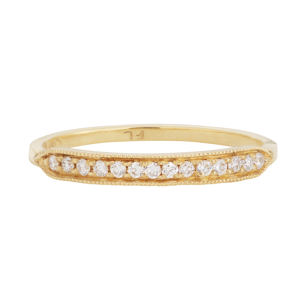 gold engagement ring