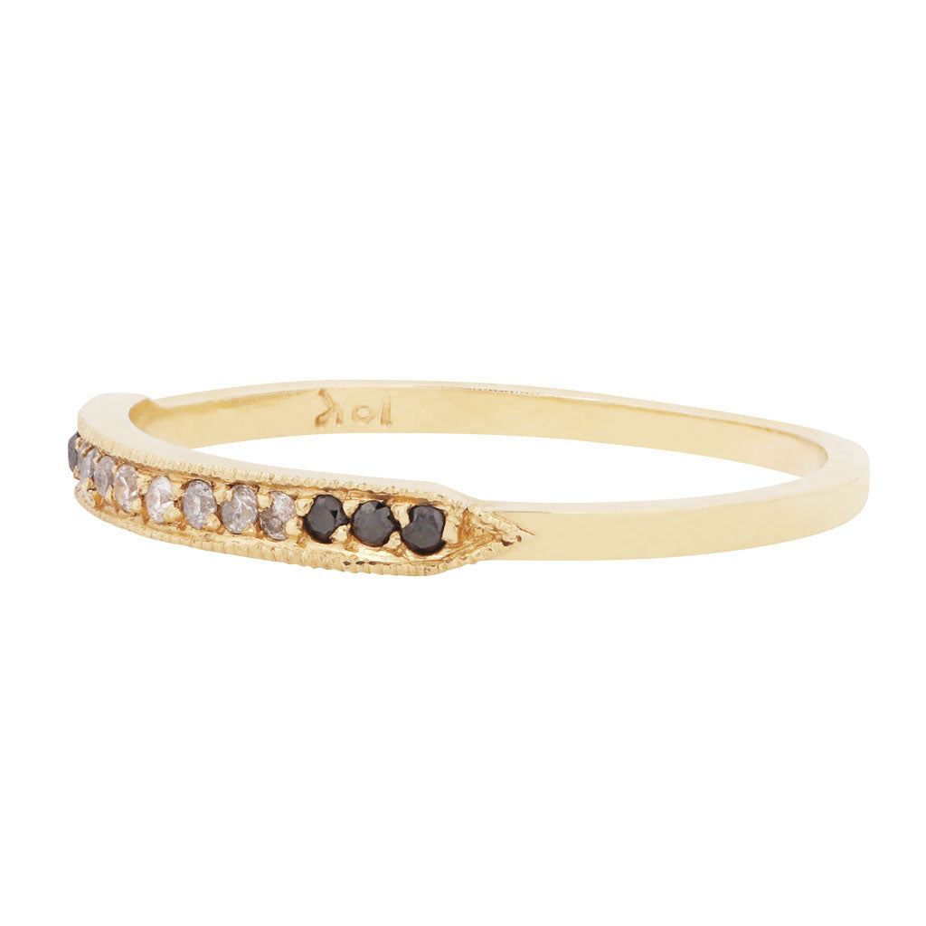 Tuile Pavé Ring - Ombre