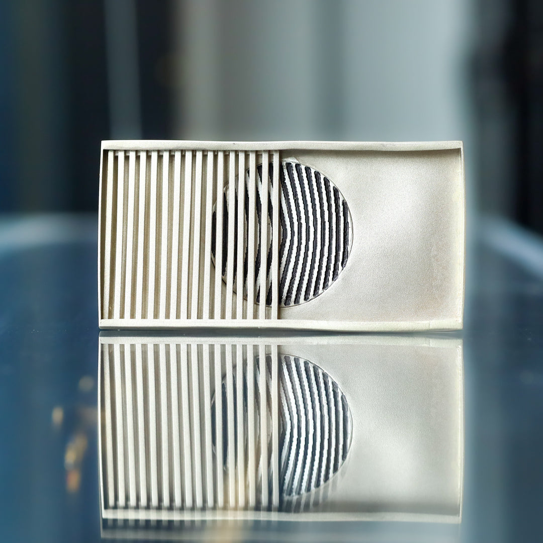 Moiré's Illusion Brooch