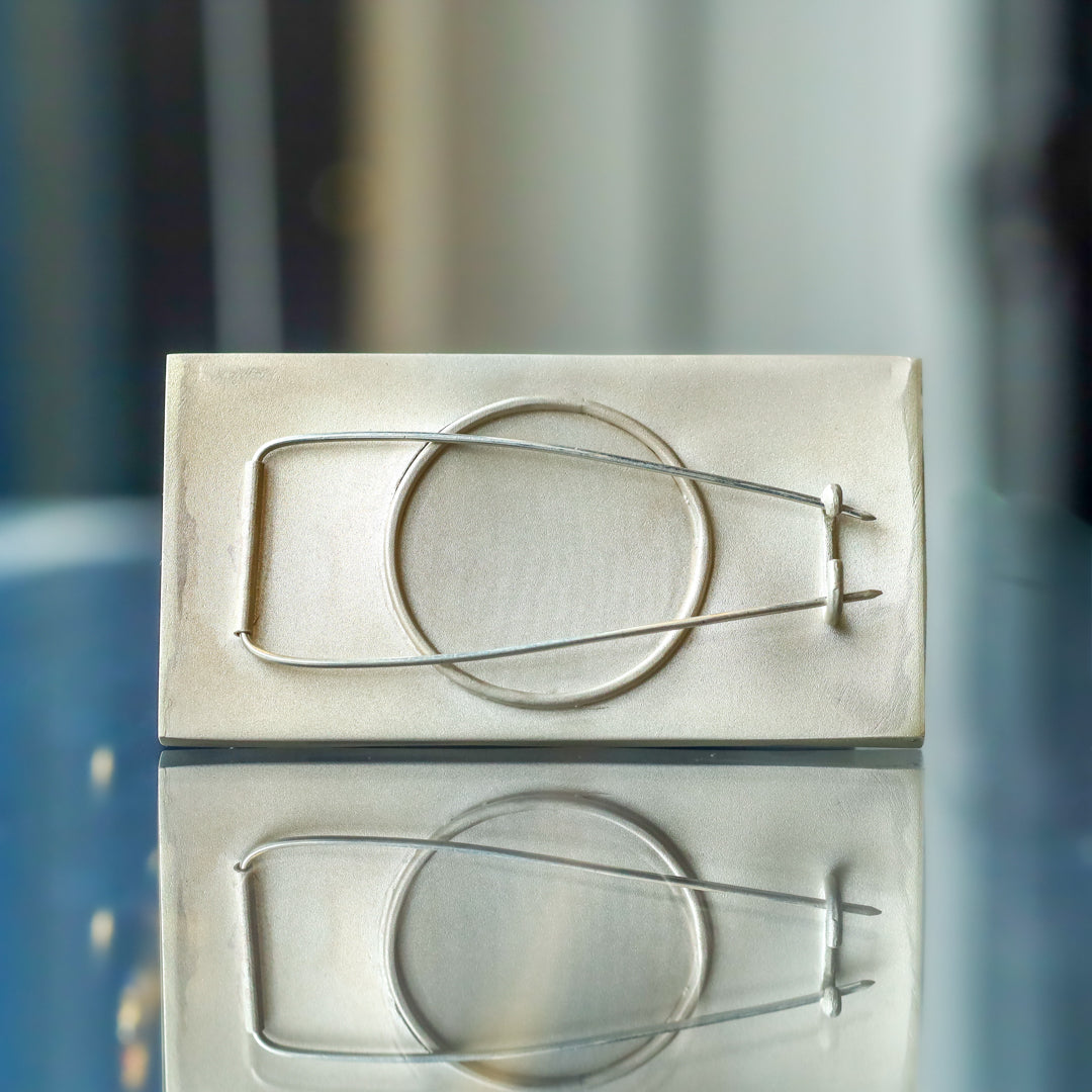 Moiré's Illusion Brooch
