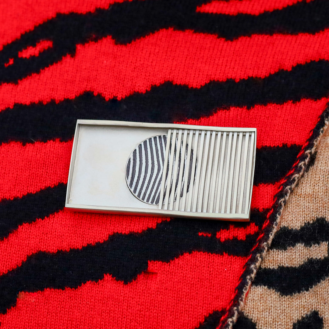 Moiré's Illusion Brooch