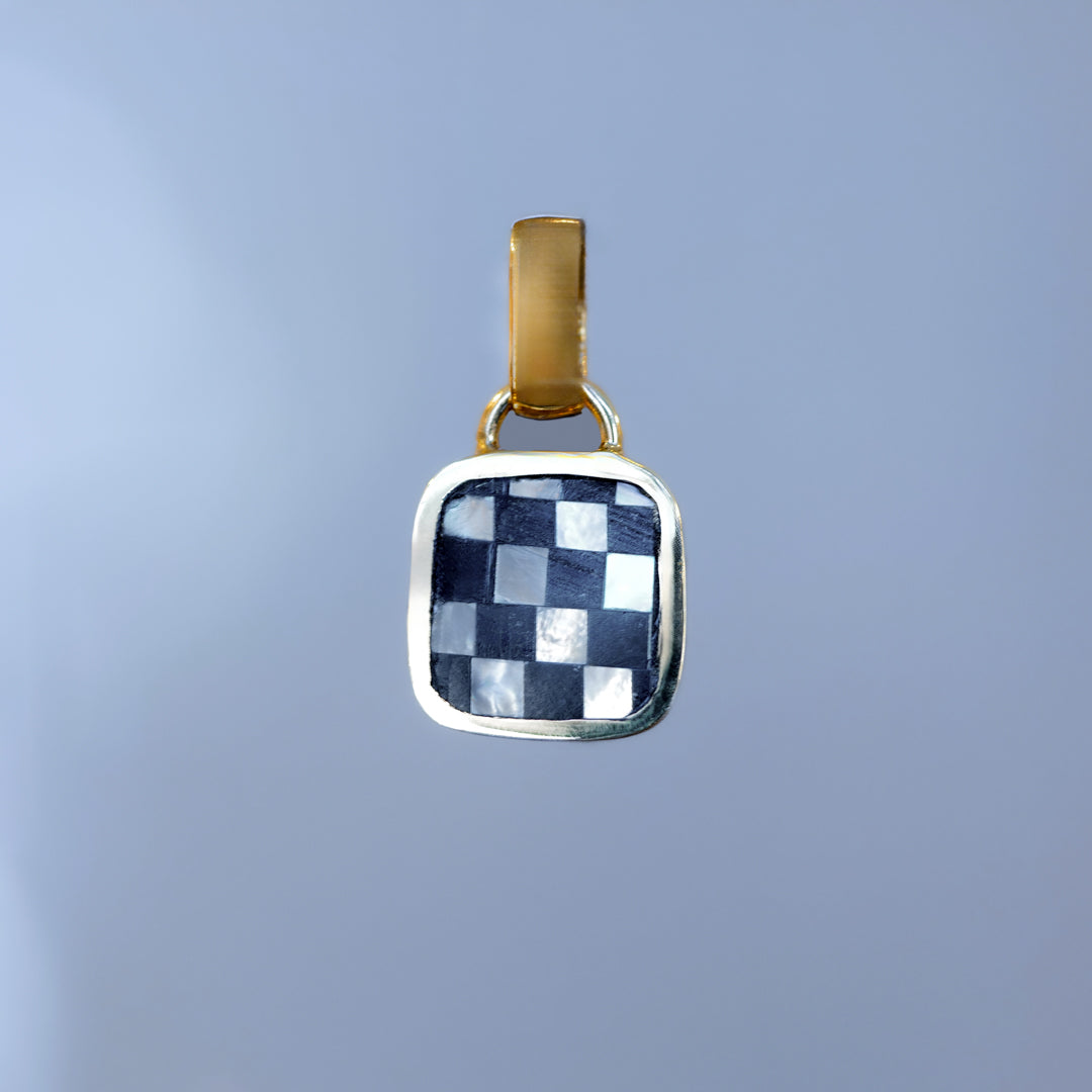 Soft Square Checkerboard Charm