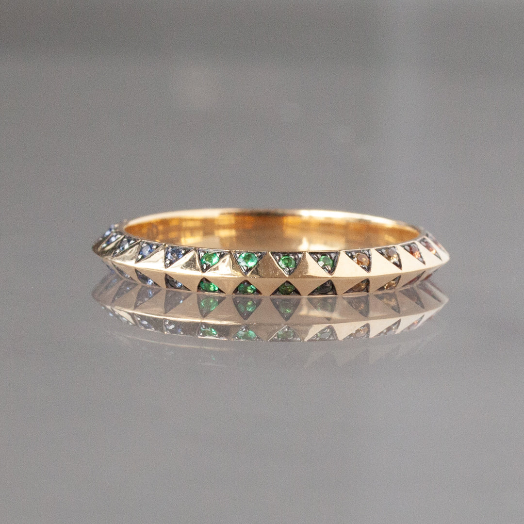 Skinny Rainbow Talisman Ring