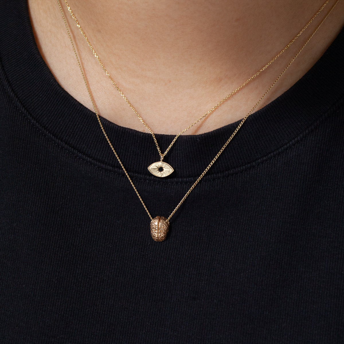 Articulated Encephalate Necklace