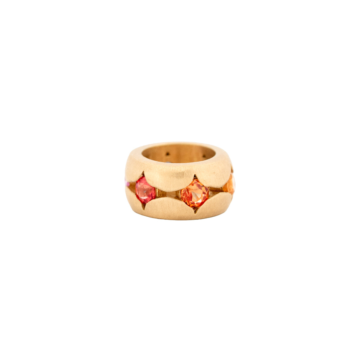 Rainbow Scallop Charm