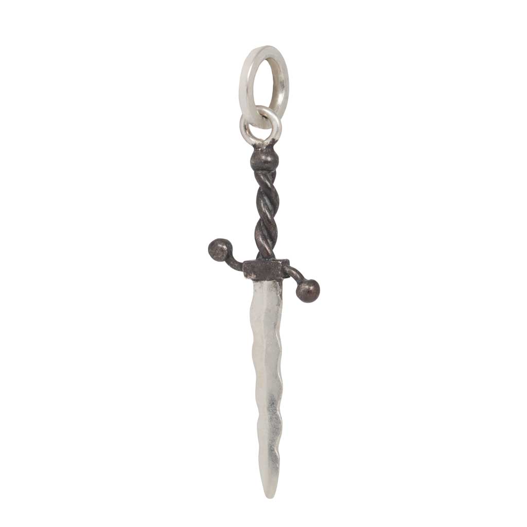 Wavy Dagger Charm