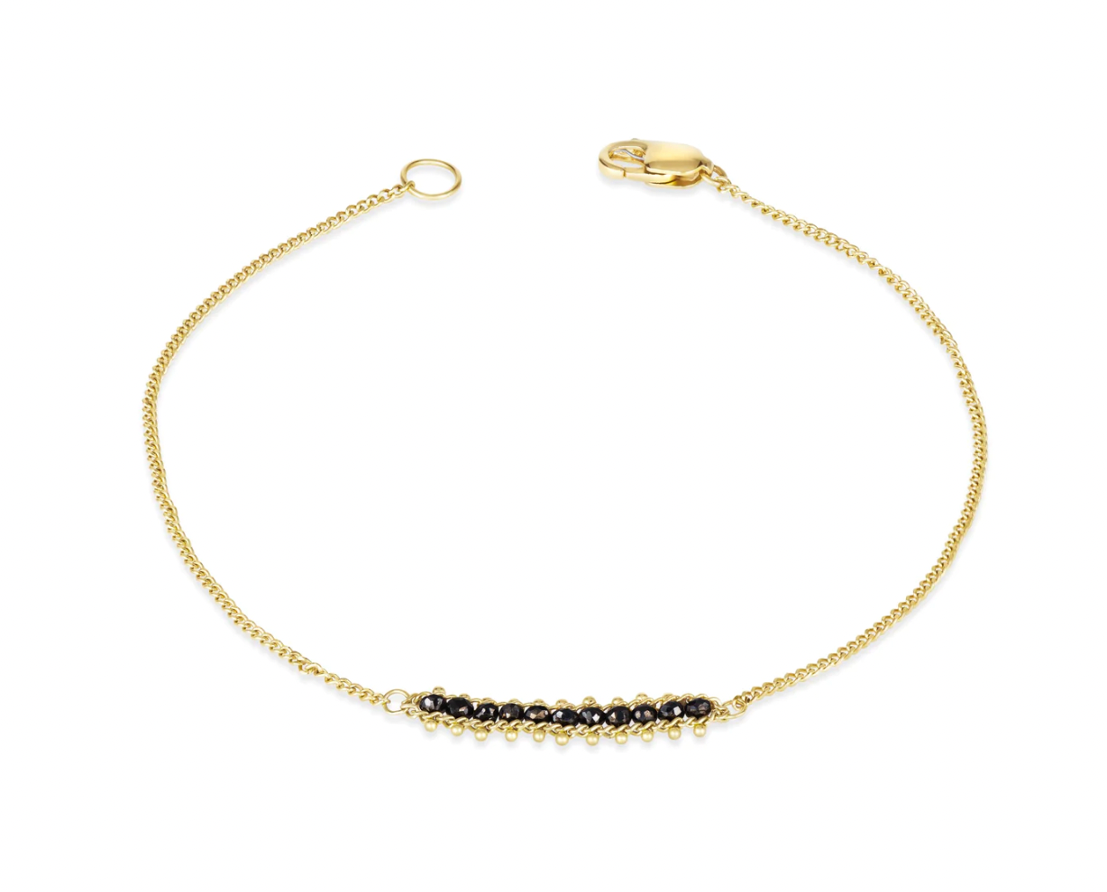 Petite Textile Single Station Bracelet