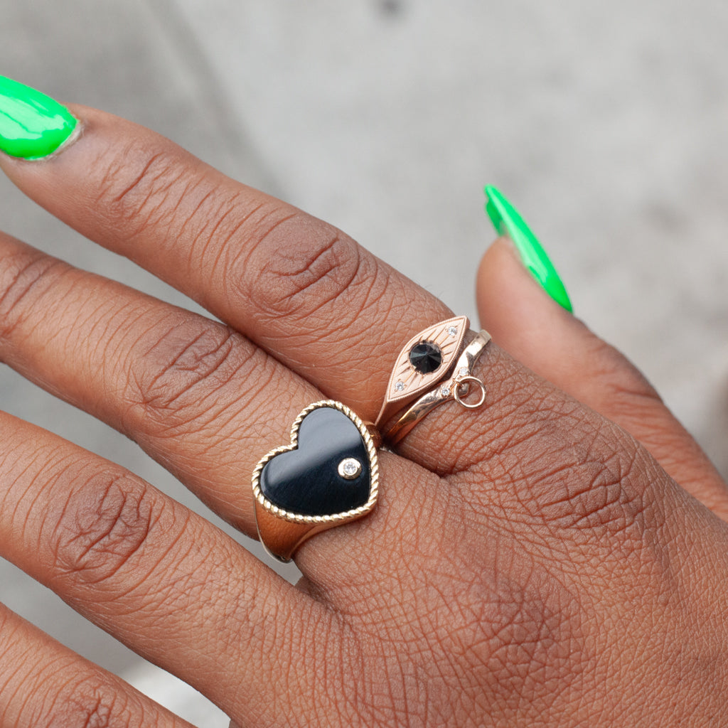 Chevaliere Coeur Ring