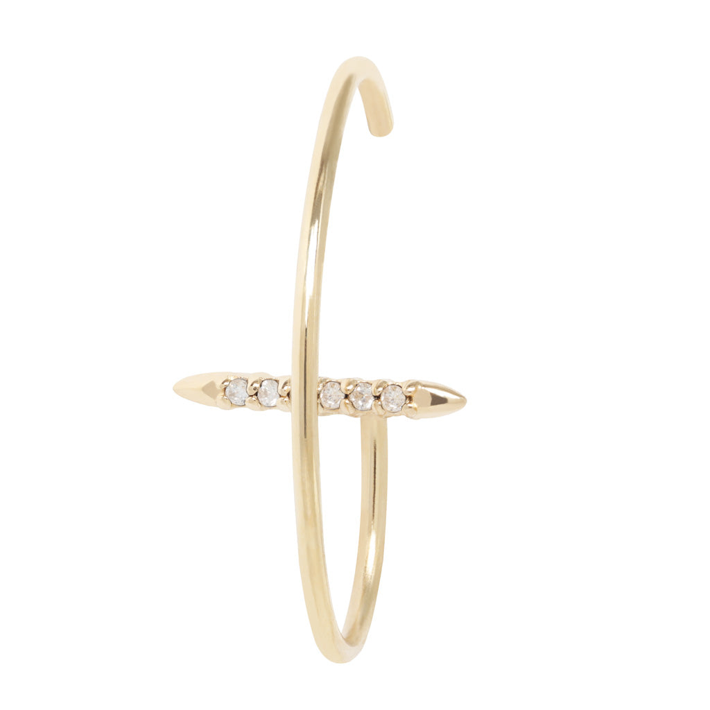 Needle Orbit Earring