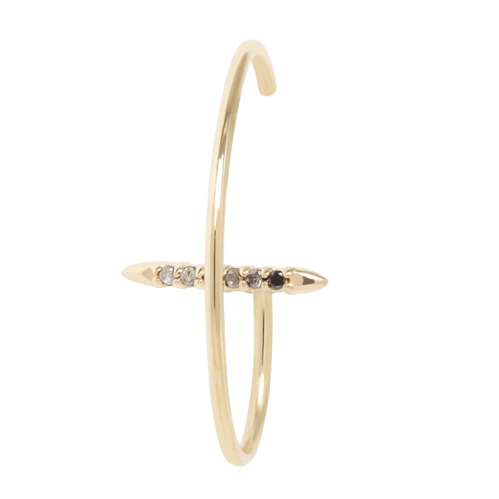Needle Orbit Earring